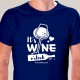 T-shirt homem “Wine o'clock”