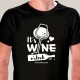 T-shirt homem “Wine o'clock”