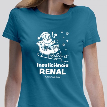 T-SHIRT senhora “Insuficiência Renal”