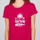 T-shirt senhora “Wine o'clock”